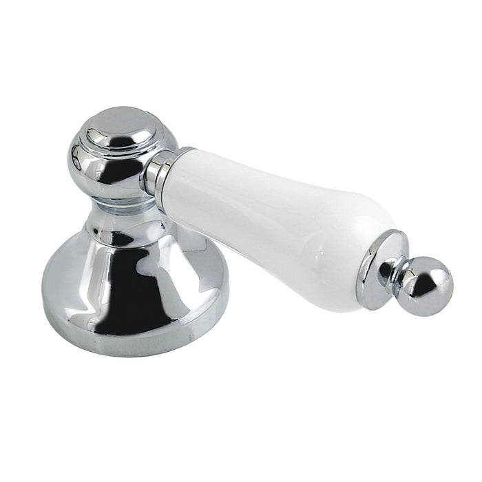 Kingston KBH3631PL Porcelain Lever Handle, Polished Chrome