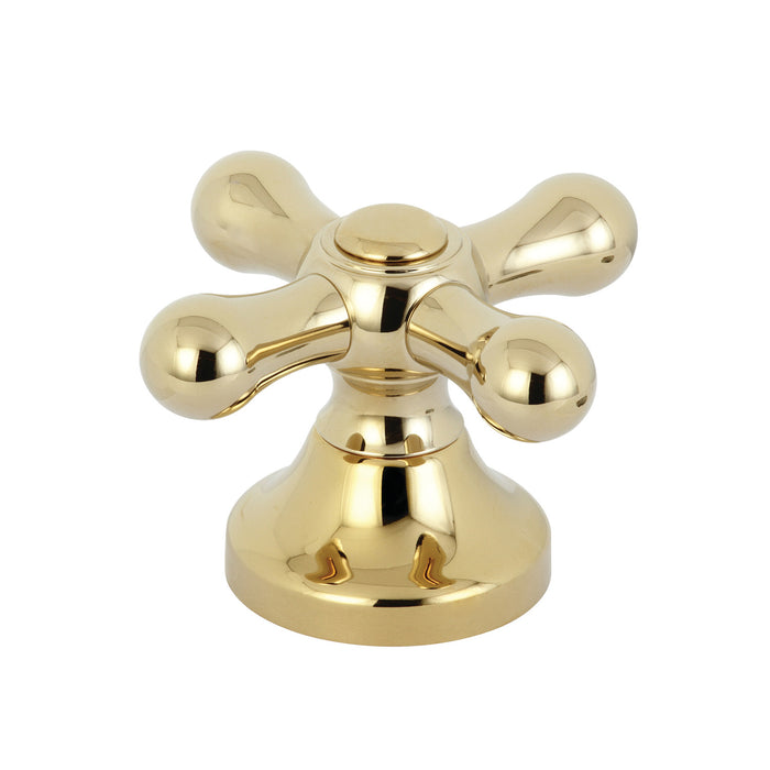 Kingston KBH3632AX Brass Cross Handle, Polished Brass