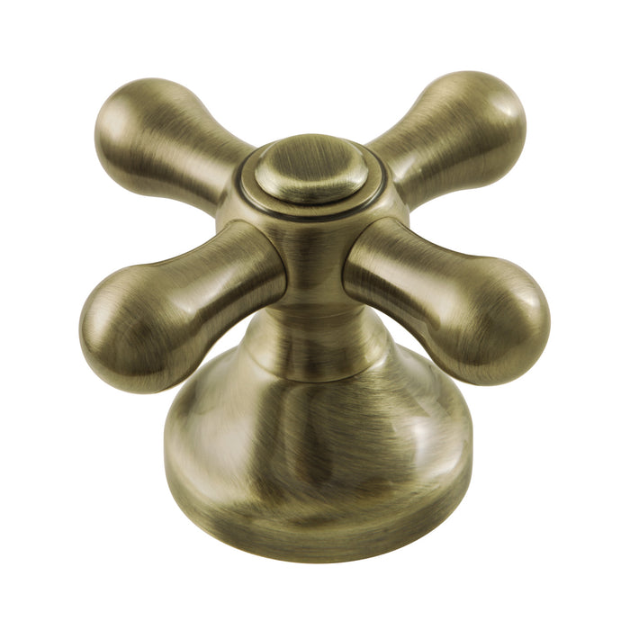 Kingston KBH3633AX Brass Cross Handle, Antique Brass