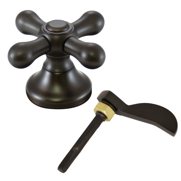 Kingston KBH36350AX Metal Cross Handle with Diverter, Oil Rubbed Bronze