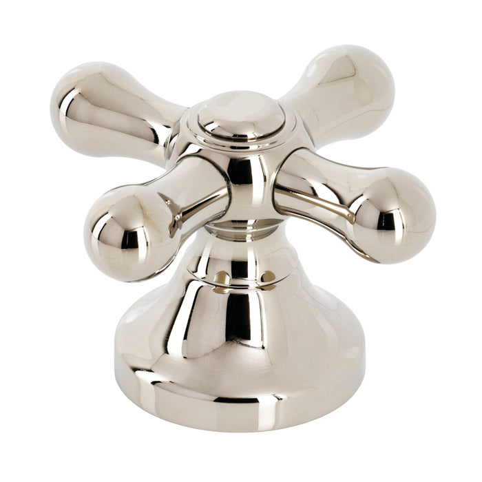 Kingston KBH3636AX Brass Cross Handle, Polished Nickel