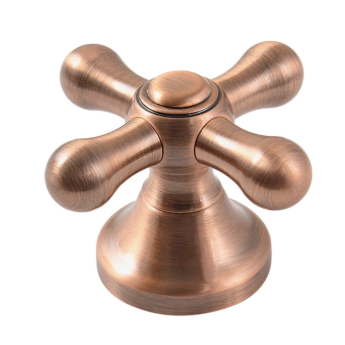 Kingston KBH363AXAC Brass Cross Handle, Antique Copper