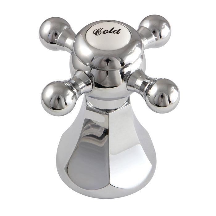 Kingston KBH4461BXC Metal Cross Handle (Cold Side), Polished Chrome