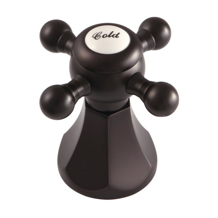 Kingston KBH4465BXC Metal Cross Handle (Cold Side), Oil Rubbed Bronze