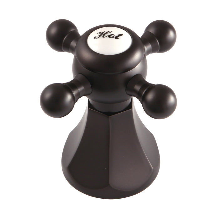 Kingston KBH4465BXH Metal Cross Handle (Hot Side), Oil Rubbed Bronze