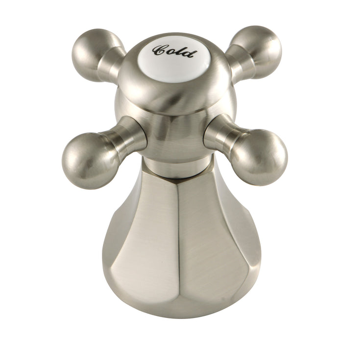 Kingston KBH4468BXC Metal Cross Handle (Cold Side), Brushed Nickel