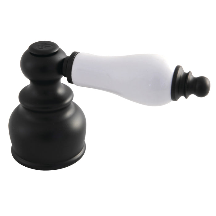 Kingston KBH600PLC Porcelain Lever Handle (Cold Side), Matte Black