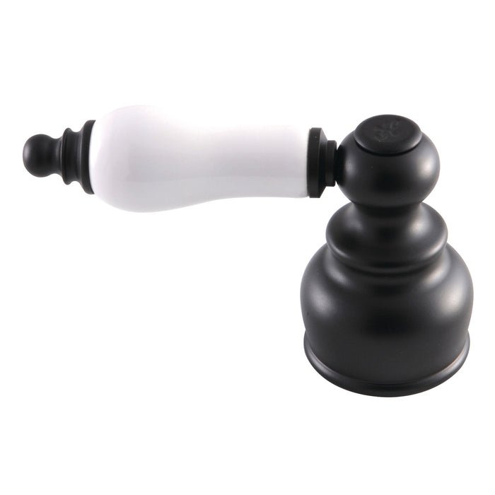 Kingston KBH600PLH Porcelain Lever Handle (Hot Side), Matte Black