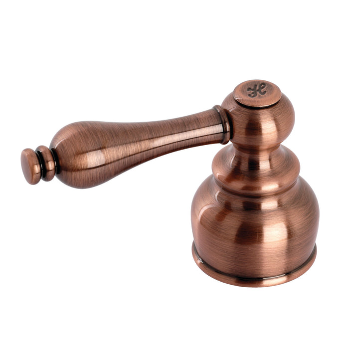Kingston KBH606ALH Zinc Alloy Lever Handle (Hot Side), Antique Copper