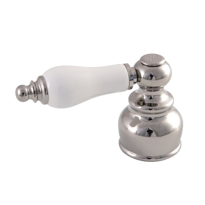 Kingston KBH606PLPNH Porcelain Lever Handle (Hot Side), Polished Nickel