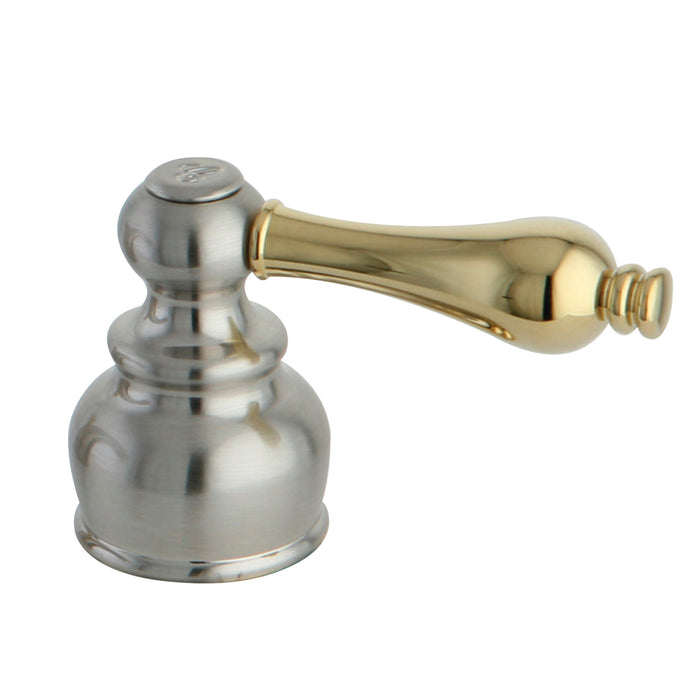 Kingston KBH609ALC Metal Lever Handle (Cold Side), Brushed Nickel/Polished Brass