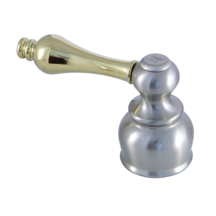 Kingston KBH609ALH Zinc Alloy Lever Handle (Hot Side), Brushed Nickel/Polished Brass