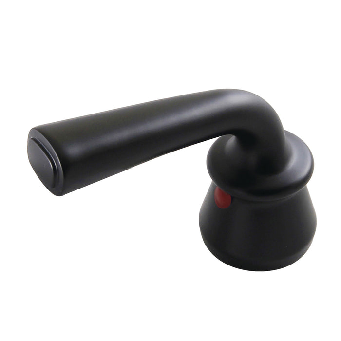 Kingston Restoration KBH620RXLH Zinc Alloy Lever Handle (Hot Side), Matte Black