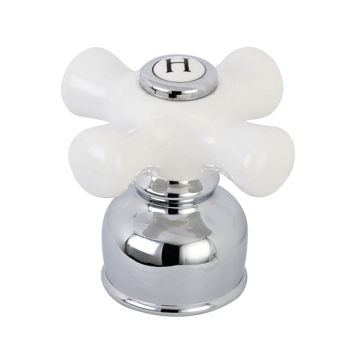 Kingston KBH721PXH Porcelain Cross Handle (Hot Side), Polished Chrome