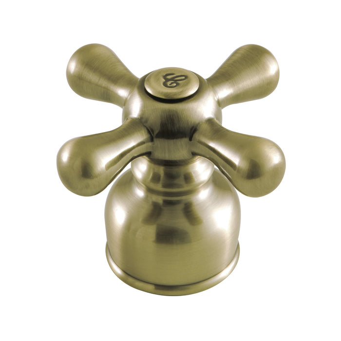 Kingston KBH723AXABC Metal Cross Handle (Cold Side), Antique Brass