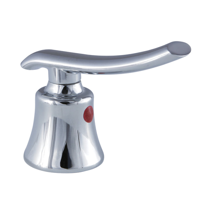 Kingston Jamestown KBH7961JLH Zinc Alloy Lever Handle (Hot Side), Polished Chrome