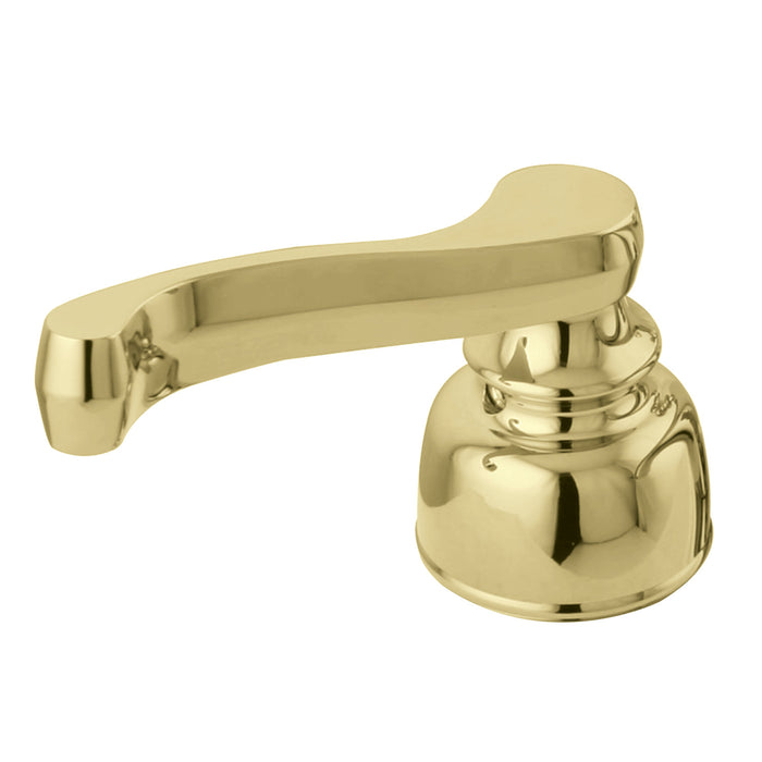 Kingston KBH8622H Zinc Alloy Lever Handle (Hot Side), Polished Brass