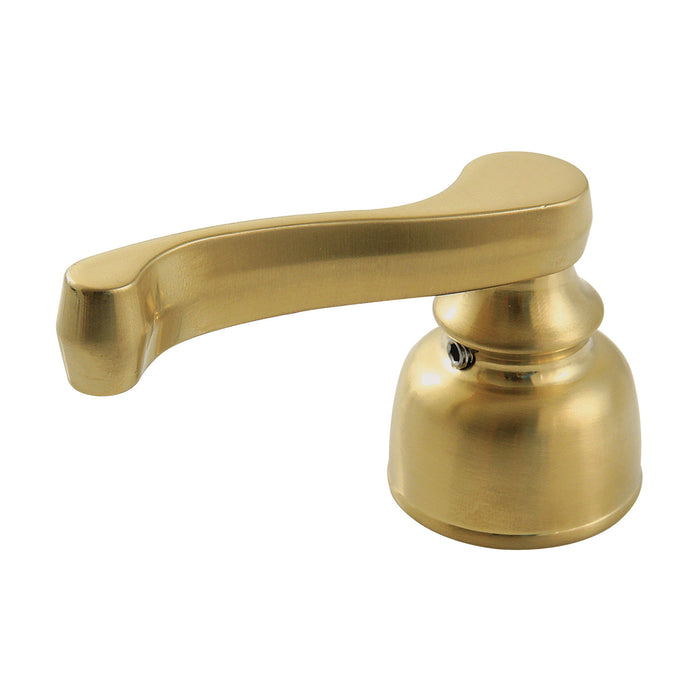 Kingston KBH8627H Zinc Alloy Lever Handle (Hot Side), Brushed Brass