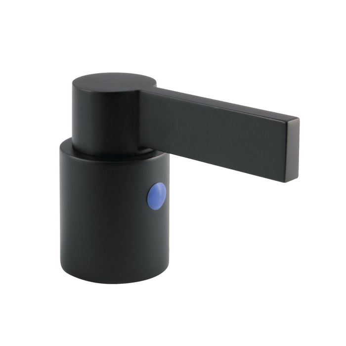 Kingston NuvoFusion KBH8660NDLC Zinc Alloy Lever Handle (Cold Side), Matte Black