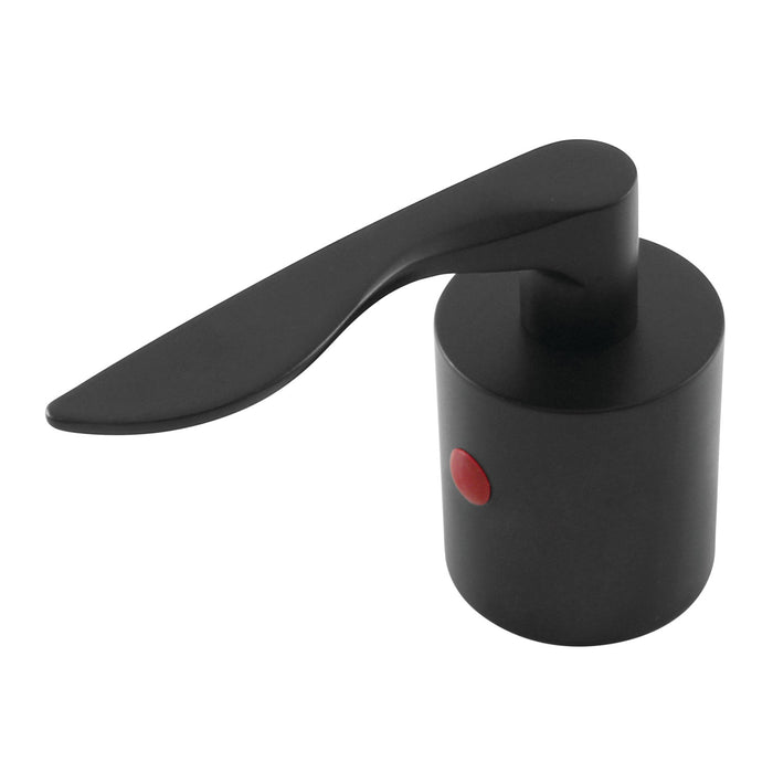 Kingston Serena KBH8660SVLH Zinc Alloy Lever Handle (Hot Side), Matte Black