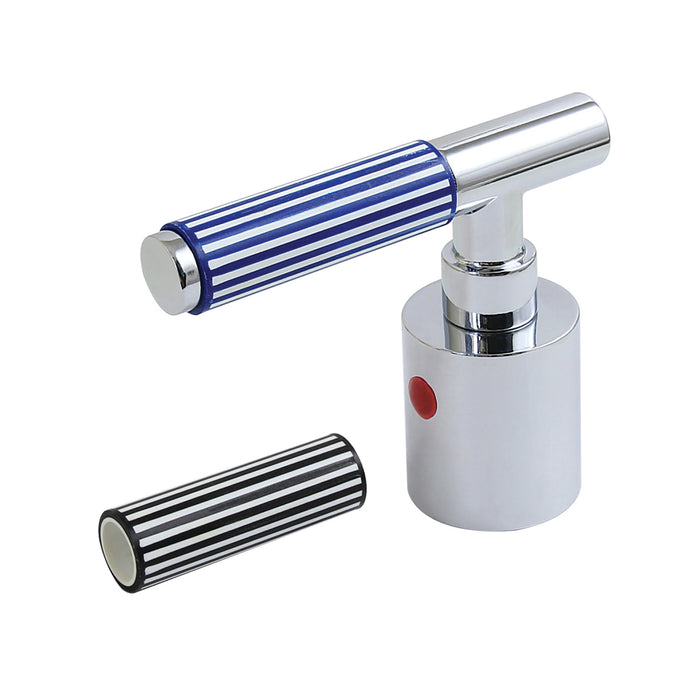 Kingston Verona KBH8661KPSH Zinc Alloy Lever Handle (Hot Side), Polished Chrome