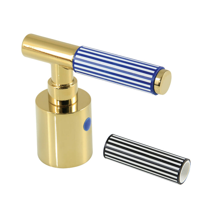 Kingston Verona KBH8662KPSC Zinc Alloy Lever Handle (Cold Side), Polished Brass