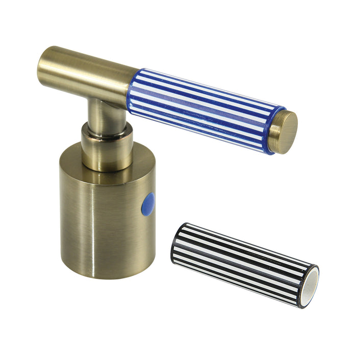 Kingston Verona KBH8663KPSC Zinc Alloy Lever Handle (Cold Side), Antique Brass