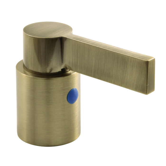 Kingston NuvoFusion KBH8663NDLC Zinc Alloy Lever Handle (Cold Side), Antique Brass