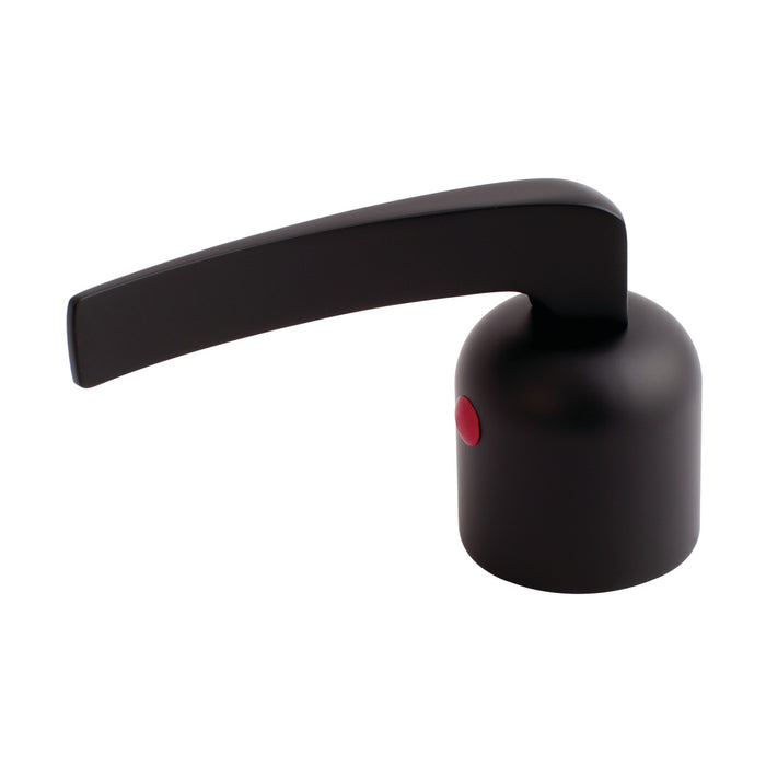 Kingston Centurion KBH8960EFLH Zinc Alloy Lever Handle (Hot Side), Matte Black