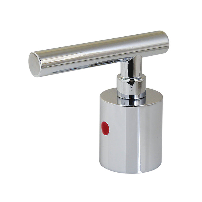 Kingston Manhattan KBH8961CMLH Zinc Alloy Lever Handle (Hot Side), Polished Chrome