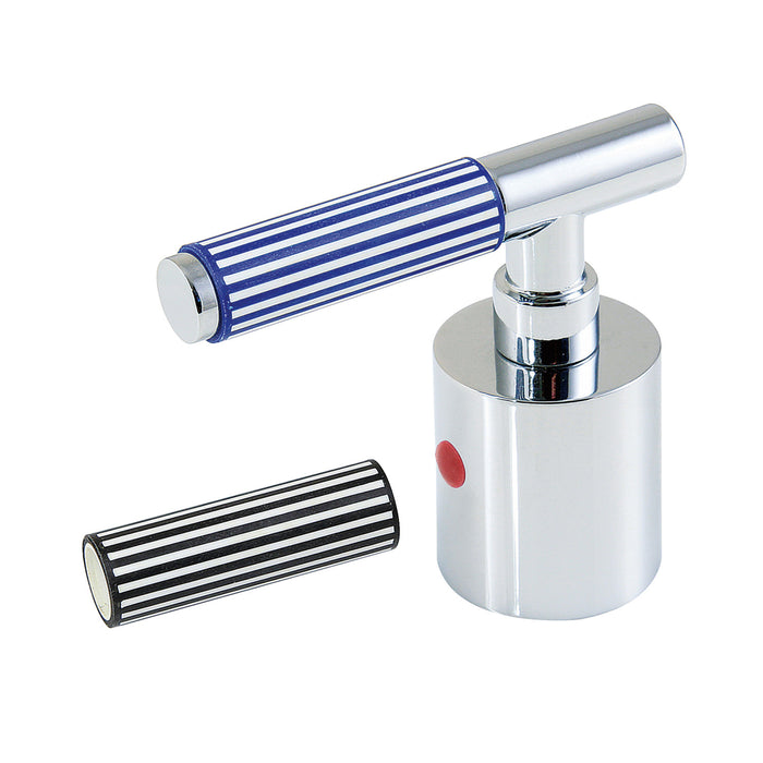 Kingston Verona KBH8961KPSH Zinc Alloy Lever Handle (Hot Side), Polished Chrome