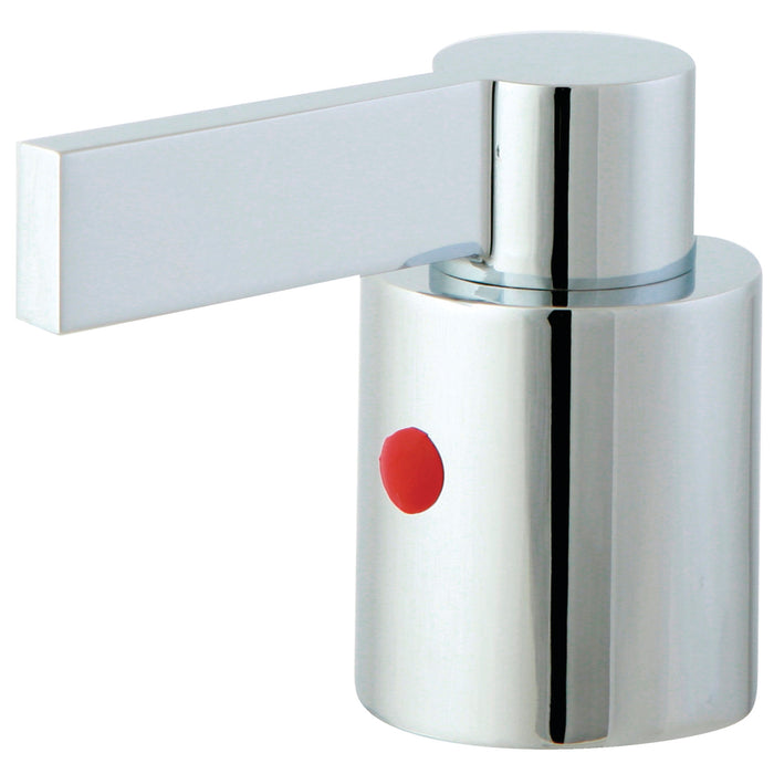 Kingston NuvoFusion KBH8961NDLH Zinc Alloy Lever Handle (Hot Side), Polished Chrome
