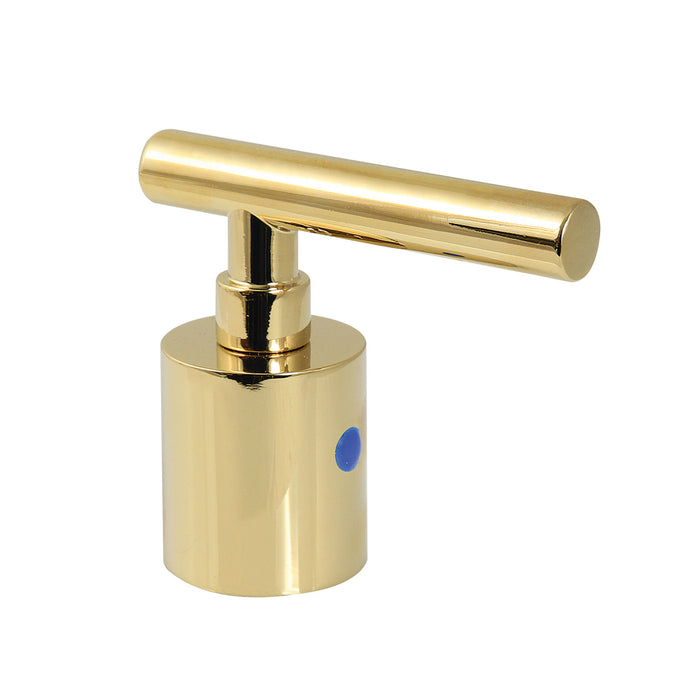Kingston Manhattan KBH8962CMLC Zinc Alloy Lever Handle (Cold Side), Polished Brass