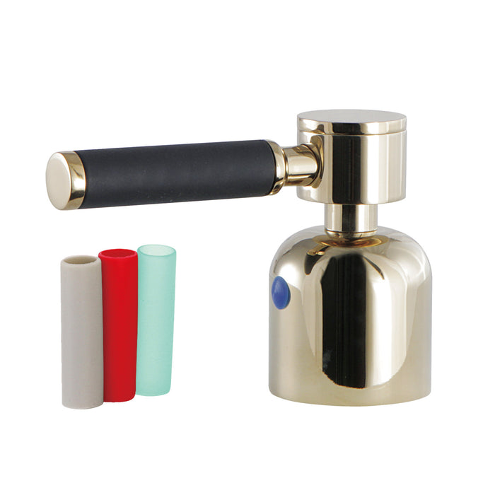 Kingston Kaiser KBH8962DKLC Metal Lever Handle (Cold Side), Polished Brass