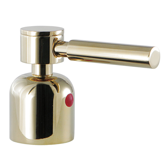 Kingston Concord KBH8962DLH Metal Lever Handle (Hot Side), Polished Brass