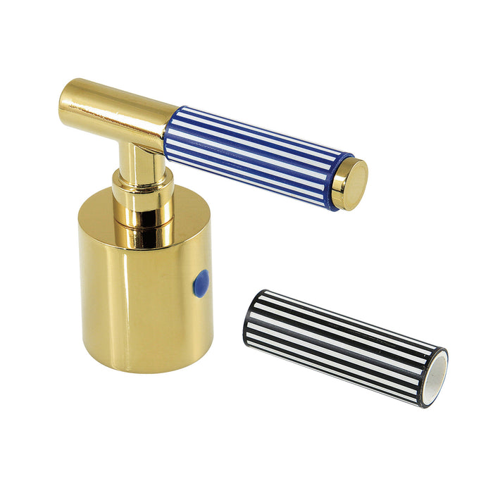Kingston Verona KBH8962KPSC Zinc Alloy Lever Handle (Cold Side), Polished Brass