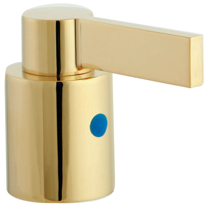 Kingston NuvoFusion KBH8962NDLC Metal Lever Handle (Cold Side), Polished Brass