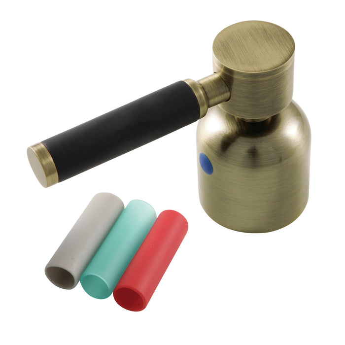 Kingston Kaiser KBH8963DKLC Metal Lever Handle (Cold Side), Antique Brass