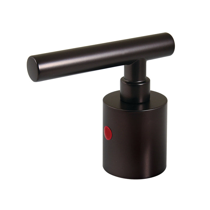 Kingston Manhattan KBH8965CMLH Zinc Alloy Lever Handle (Hot Side), Oil Rubbed Bronze