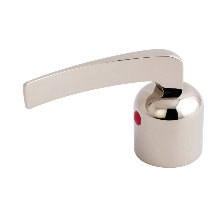 Kingston Centurion KBH8966EFLH Zinc Alloy Lever Handle (Hot Side), Polished Nickel