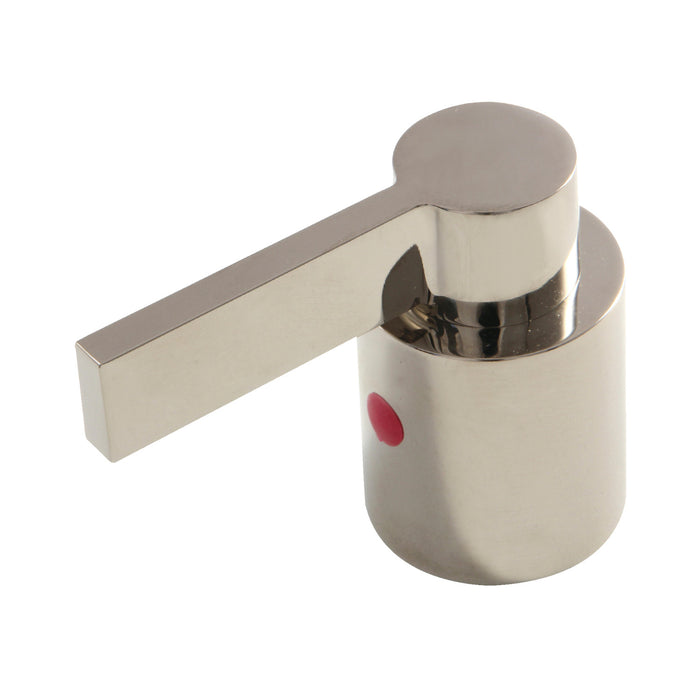 Kingston NuvoFusion KBH8966NDLH Zinc Alloy Lever Handle (Hot Side), Polished Nickel