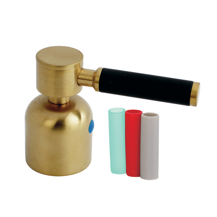 Kingston Kaiser KBH8967DKLC Metal Lever Handle (Cold Side), Brushed Brass