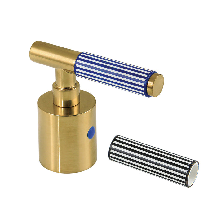 Kingston Verona KBH8967KPSC Zinc Alloy Lever Handle (Cold Side), Brushed Brass