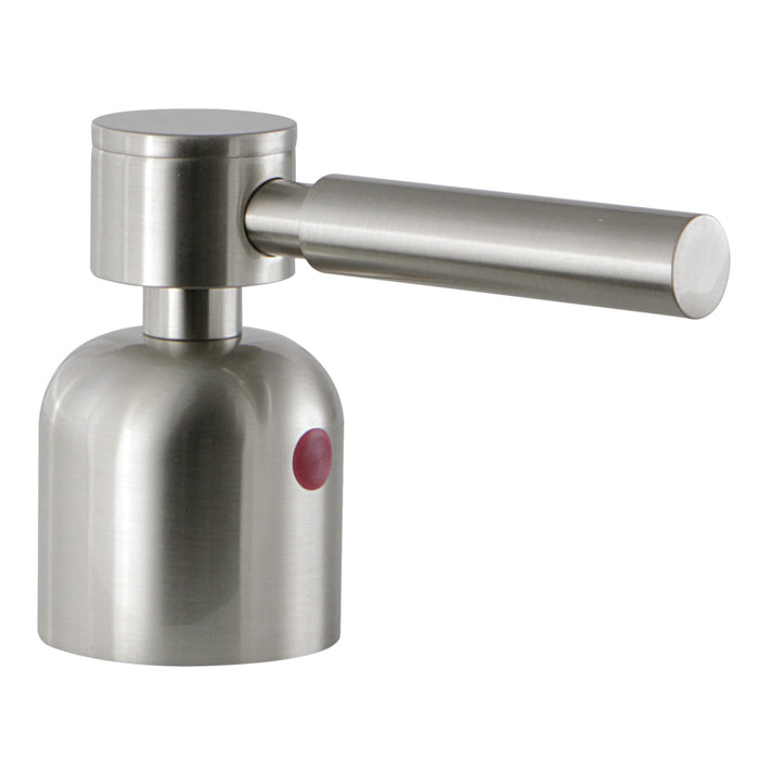 Kingston Concord KBH8968DLH Metal Lever Handle (Hot Side), Brushed Nickel