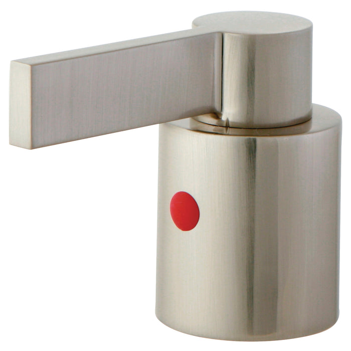 Kingston NuvoFusion KBH8968NDLH Zinc Alloy Lever Handle (Hot Side), Brushed Nickel