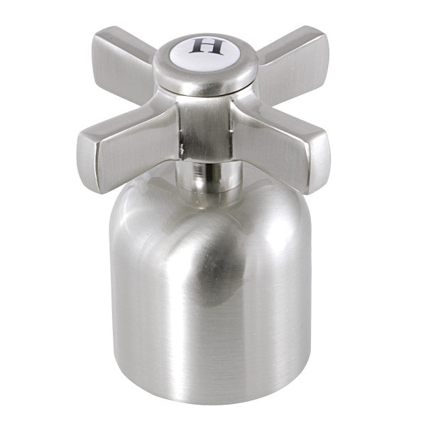 Kingston Millennium KBH8968ZXH Metal Cross Handle (Hot Side), Brushed Nickel