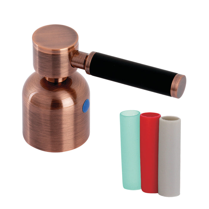 Kingston Kaiser KBH896DKLACC Metal Lever Handle (Cold Side), Antique Copper
