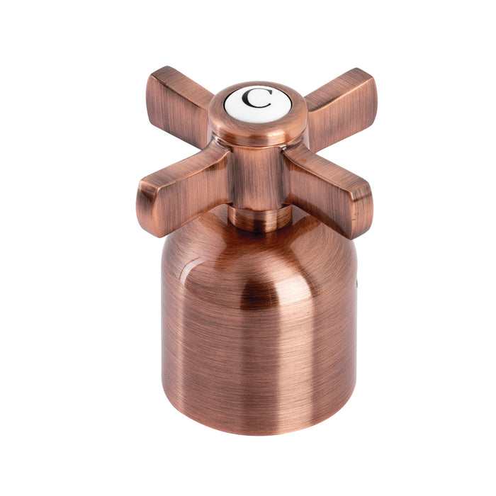 Kingston Millennium KBH896ZXACC Metal Cross Handle (Cold Side), Antique Copper