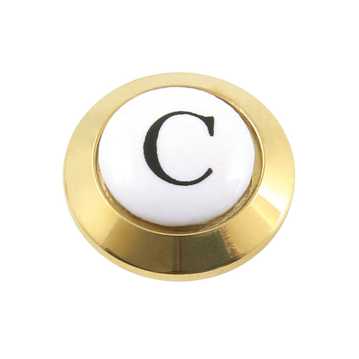 Kingston KBHI1602AXC Cold Handle Index Button, Polished Brass