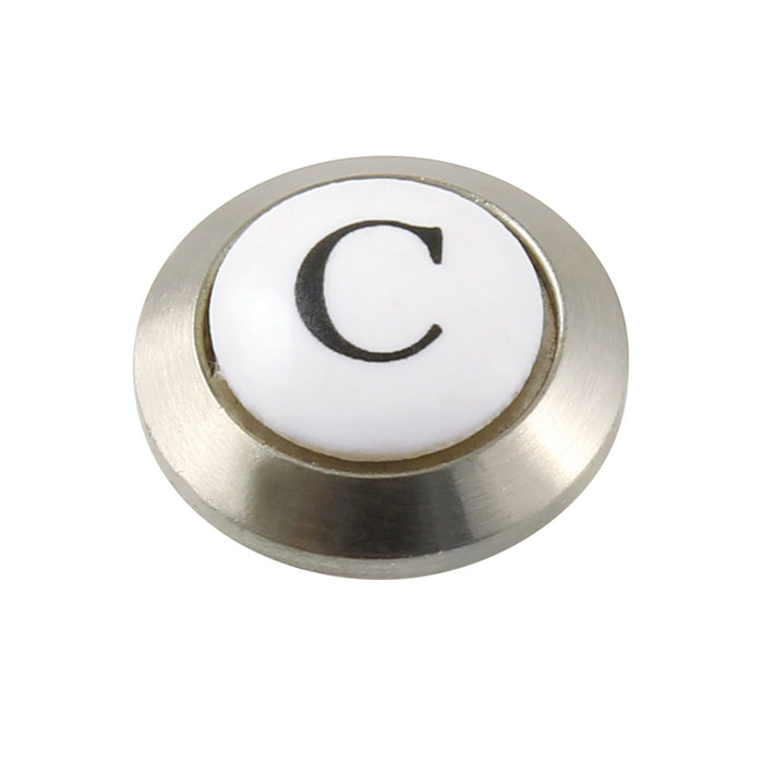 Kingston KBHI1608AXC Cold Handle Index Button, Brushed Nickel